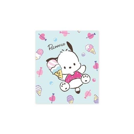 Белый Клевер Почакко Персонажи Sanrio Танцующий Камень Ожерелье Кулон Открытое Сердце Серебряный Цвет 925 Фианит SAPOC-N005RD