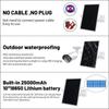 W3 наружная солнечная беспроводная точка доступа WiFi для камеры безопасности QR-код или вставьте SIM-карту используйте солнечный маршрутизатор 4G LET 15 Вт 5 В солнечная панель