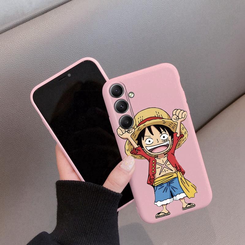 Мягкий силиконовый чехол с рисунком из мультфильма для Samsung A55 A35 S24 Xiaomi Redmi Note 13 14C iPhone Huawei Honor Realme Camera Защитный противоударный чехол