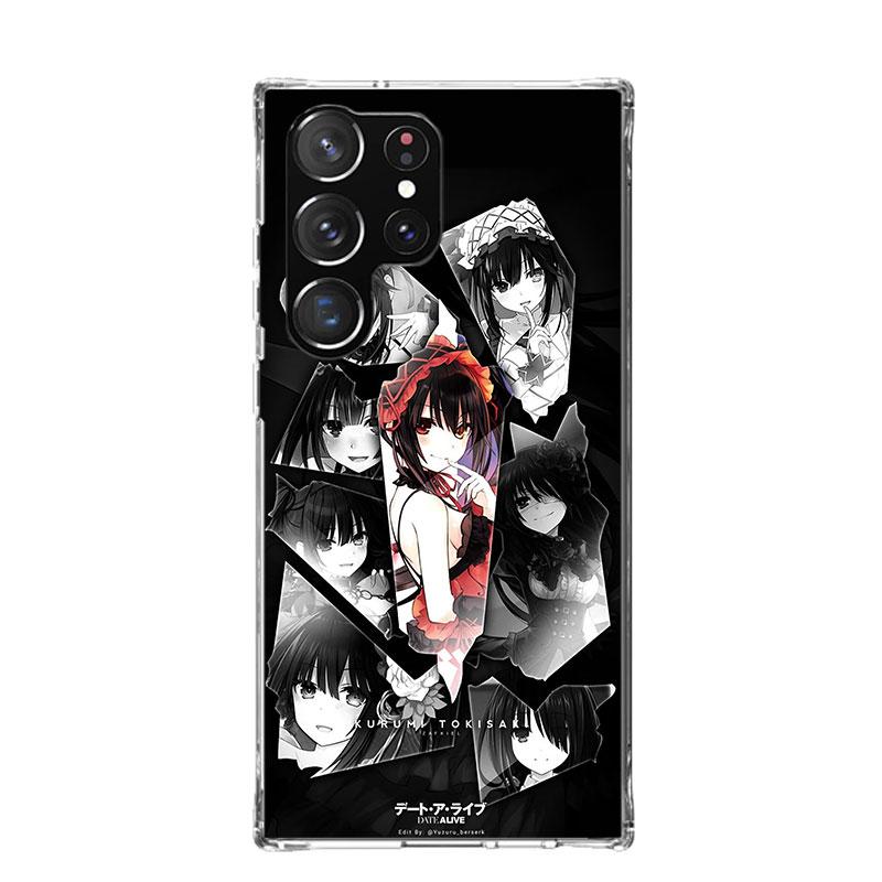 Чехол для телефона Date A Live Токисаки Куруми Для Samsung Galaxy S26 S25 Edge S24 S23 FE S22 Ultra S21 Plus S20 + Fundas Cover Coque Ga