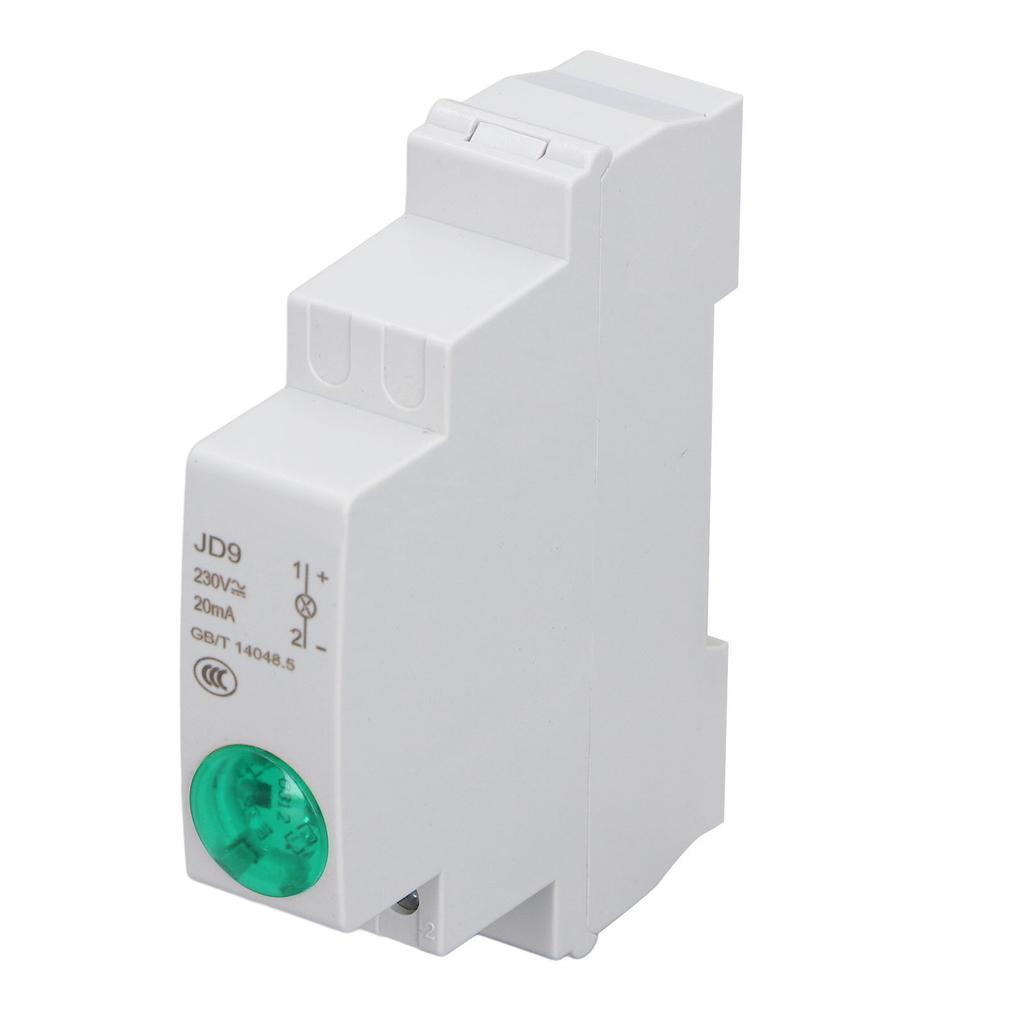 DIN Rail LED Indicator Light Circuit Signal Indication Rail Type LED Indicator for Distribution Box AC 230V