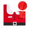 Полиэстеровый чехол для унитаза DIY набор чехлов для унитаза новый коврик для ванной комнаты Рождество