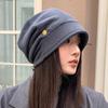 Новая осенне-зимняя шапка, повседневная ветрозащитная шапка, детская шапка-стопка