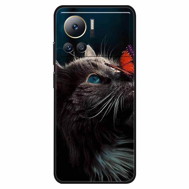 Чехол для Infinix Note 12 VIP Чехол Милый Силиконовый Задний Чехол для Телефона Для Infinix Note 12 VIP Мягкий Чехол X672 2022 Бампер Чехол