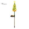 Светодиодные рождественские гирлянды на солнечных батареях, водонепроницаемые колышки для сада, уникальные подарки для садоводов, светодиодная подсветка дорожек, декор для двора, патио, газона, праздничные