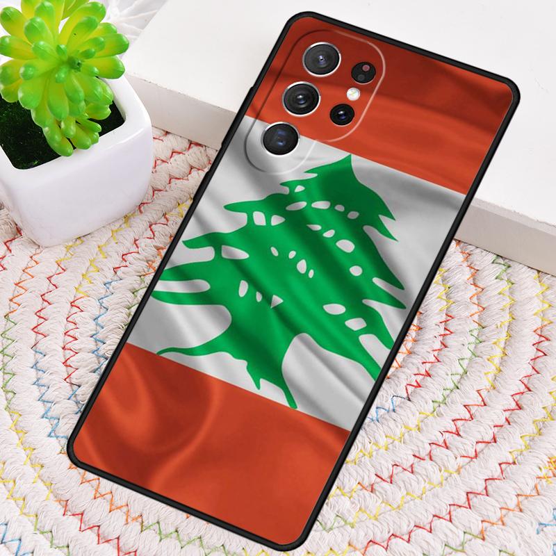Силиконовый чехол для телефона с флагом Ливана для Samsung Galaxy note 10 pro S26 S25 S24 S23 S22 S21 Plus S25Ultra Capa Cover