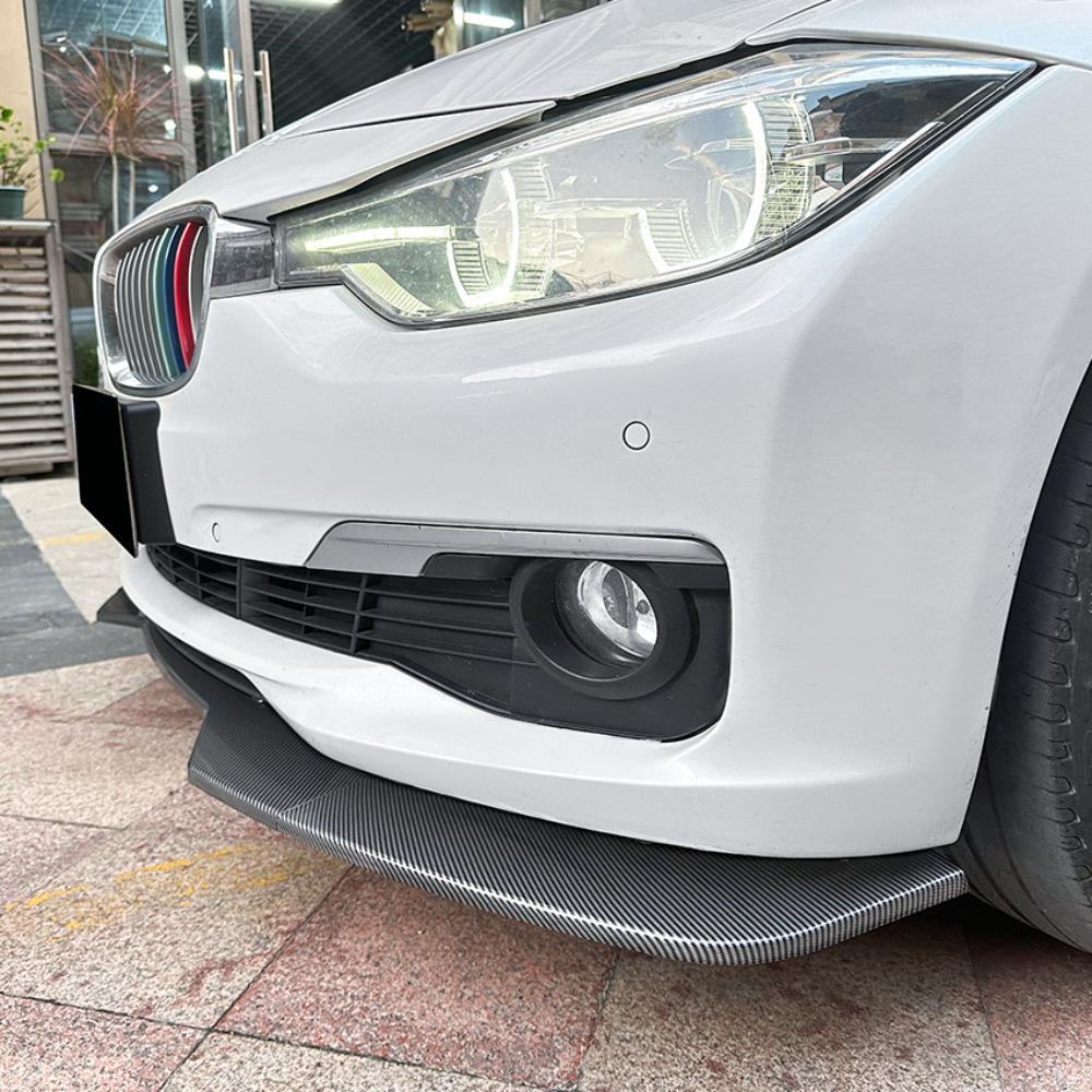 Front Bumper Lip Splitter Chin Spoiler For BMW 3 Series F30 F31 2013-2019 Standard Bumper Exterior Refit Body Kit Accessories