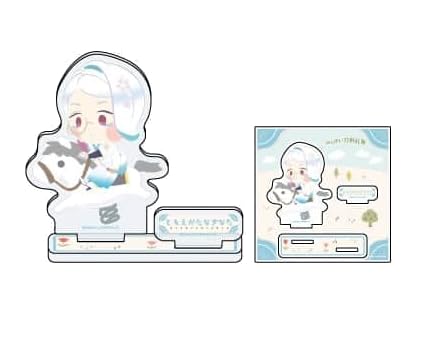 Naughty! Touken Ranbu ~Everyone's Naughty Time~ Scratch Card 2nd Edition C Prize Acrylic Stand Plate Tomoegata Naginata