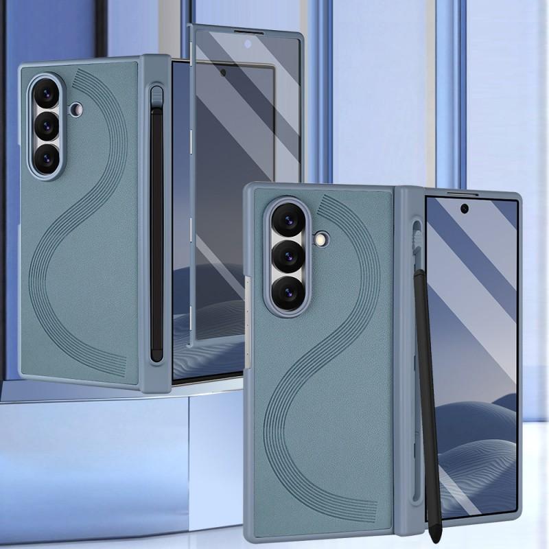 Magnetic Hinge Case With Pen Slot Z Fold 8 Ultra Anti-Peep Film Full Protection 7/6