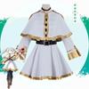Sousou No Frieren Косплей Костюм Парик Обувь Аниме Фигурки Платье Мага Эльфийские Уши Хэллоуин Вечеринка Рождество для Женщин