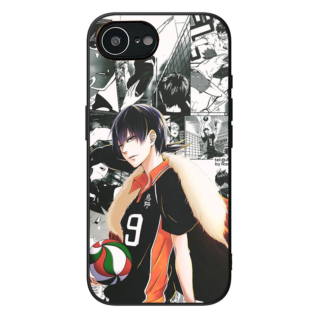 Cover for Apple iPhone 16 15 14 Plus 13 12 Mini 17 Pro Max + ProMax 16E Air Phone Case Karasuno Tobio Kageyama Haikyuus