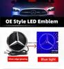 CEO1 Для решетки радиатора Mercedes Benz AMG со звездой для Mercedes Benz W205 W212 W213 W204 W166 CLA W253 GLK Автомобиль Белый Синий и светодиодная подсветка