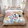 3Pcs Dalmatian Puppies Friendship Bedding Set Quilt Cover Pillowcase Home Christmas Xmas Halloween Gift 1 Duvet Cover 2 Pillowcase M924207