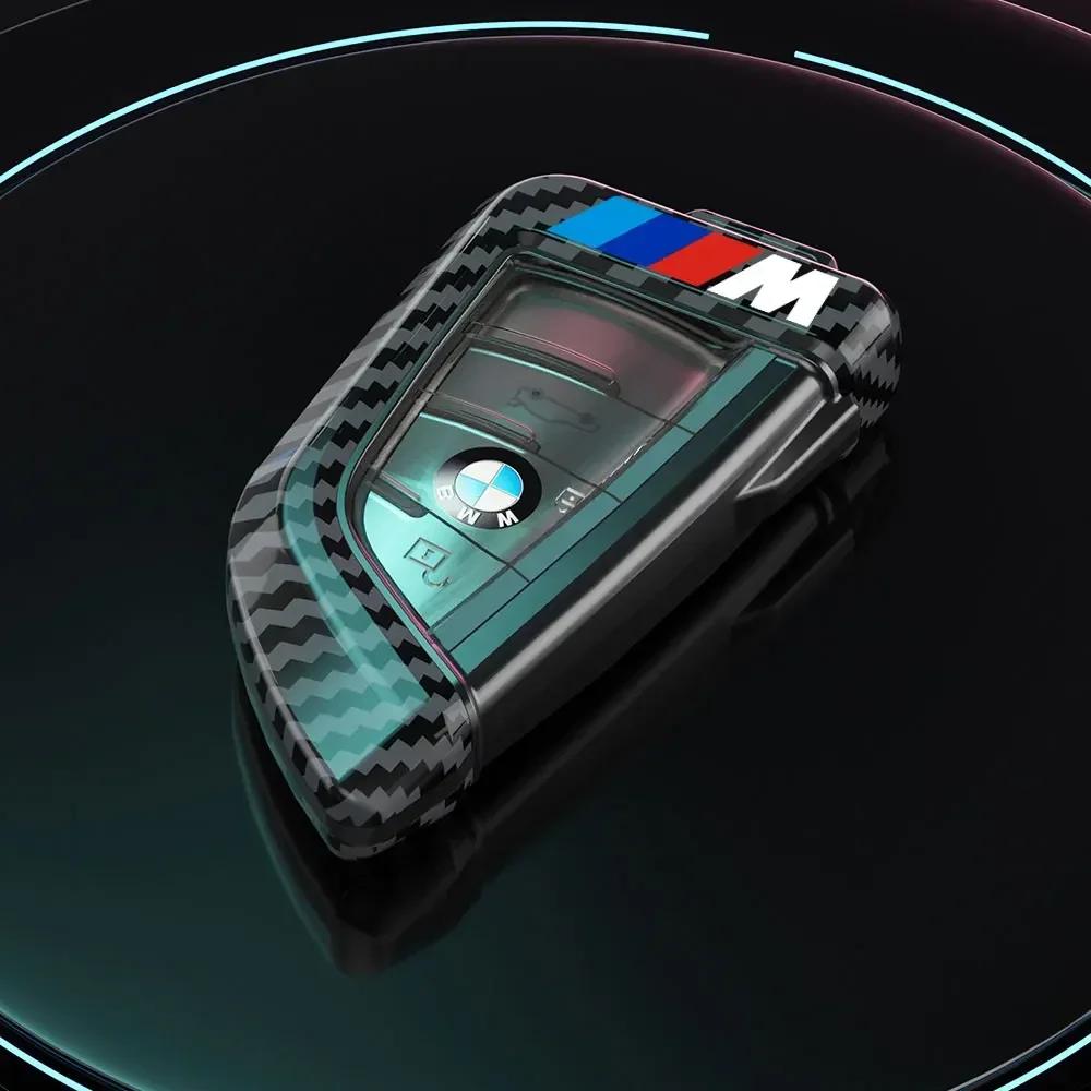 BAGE7 Car Sticker Hot 2025 M 2025 ABS Car Key Case Cover Shell for BMW M X1 X3 X4 X5 F15 X6 F16 G30 G11 F48 F39 520 525 G01 G02 G05 G3