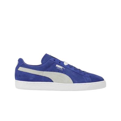 Suede Classic+ Насыщенный синий Белый