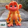 3D Печать Обезьяна Поделки Фигурка Многосуставная Подвижная Забавная Абстрактная Для Домашнего Рабочего Стола Декор Аксессуары Уникальный Подарок для Детей