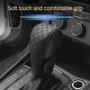 Universal Car Shift Lever Cover Leather Central Control Gear Head Cover Car Shift Knobs Cover Car Interior Hanging Accessories