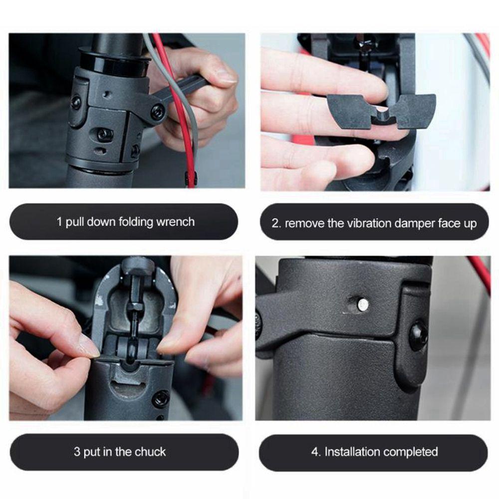 quality Front Fork Shake Electric Scooter Shake Reducers Folding Cushion Rubber Pad Avoid Damping