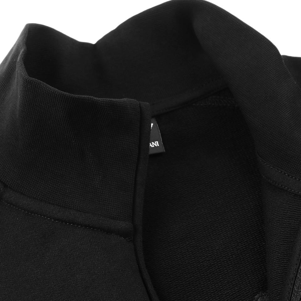Emporio Armani EA7 Хлопковый спортивный костюм на молнии с воротником-стойкой, длинным рукавом, повседневный, мужской, 7M000907-AF13512-UC001