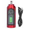 Wireless Tattoo Power Supply LCD Display Adjustable Tattoo Machine Power Supply RedDC
