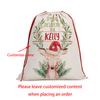 Personalised Santa Sack Christmas Bag with Drawstring Large Santa Gift Bag Holiday Presents Delivery From Santa New Year Gift