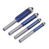 4 Pcs Flush Trim Router Bit 1 4 Shank Tungsten Steel Alloy High Hardness Edge Flush Trimming Bit for Woodworking