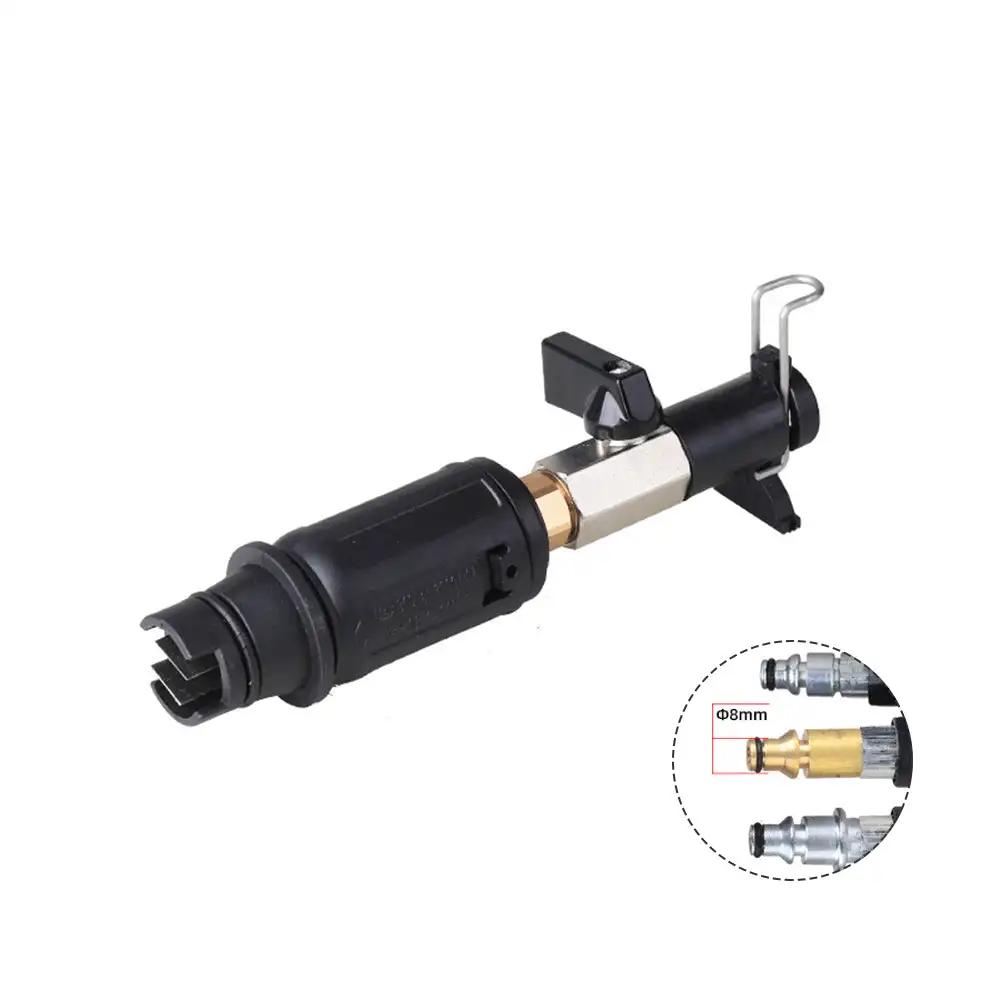 Распылитель для мойки высокого давления с быстроразъемным соединением, регулируемый угол 3000 фунтов на кв. дюйм для соединителя Krcher 8/9 мм, насадка для мойки автомобиля