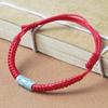 2025 Benming Year Red Rope Bracelet/Anklet for Women & Men – Simple & Versatile