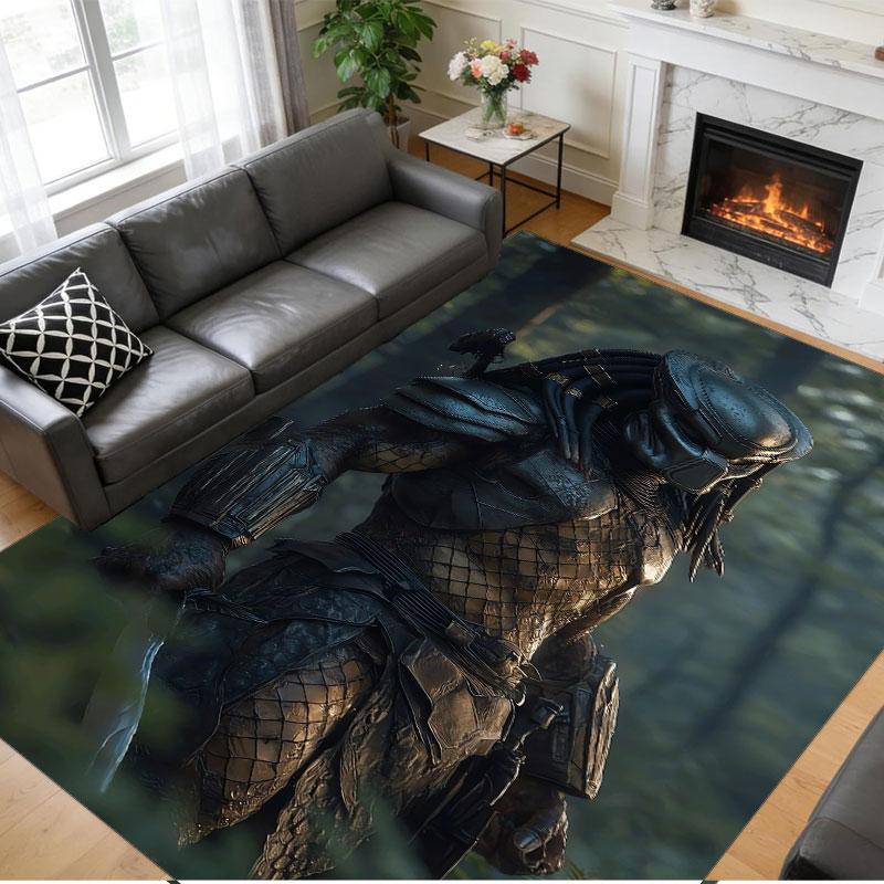 Crystal Velvet Rug Soft Non Slip Indoor Floor Mat Home DecorPredator