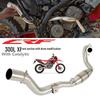 Передняя часть выхлопной трубы мотоцикла CRF250L/CRF300L/RALLY (2021-2022 гг.) для Модификации