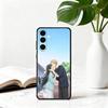 K-Kaoruko W-Waguri Rintaro T-Tsumugi-ES Чехол для телефона Черный Силикон Мягкий Для Samsung Galaxy A73,A72,A71,A70,A53,A52,A51