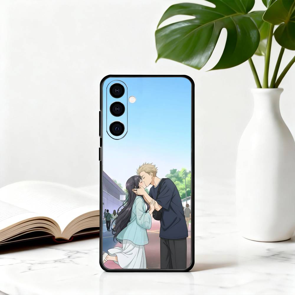 K-Kaoruko W-Waguri Rintaro T-Tsumugi-ES Чехол для телефона Черный Силикон Мягкий Для Samsung Galaxy A73,A72,A71,A70,A53,A52,A51