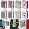 Secure Locking Ballot Box Wall Mounted Complaint Box Collection Box Express Inbox Business