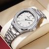 Mark Huafei Square Men's Fully Automatic Quartz Watch Versatile Osmanthus Sports Brand Diamond Set Watch for Men