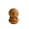 Wooden Chinese Zodiac DIY Handmade Carved Ornaments Animals For Necklace Keychains Pendants Jewelry Accessories