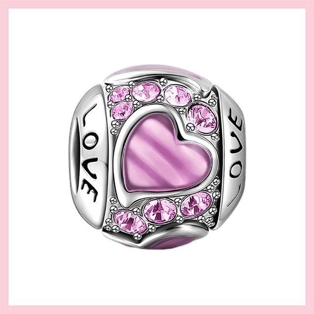 Бусины из стерлингового серебра 925 пробы с кубическим цирконием, подвески "Всевидящий глаз", подходят к оригинальному браслету, ювелирные изделия