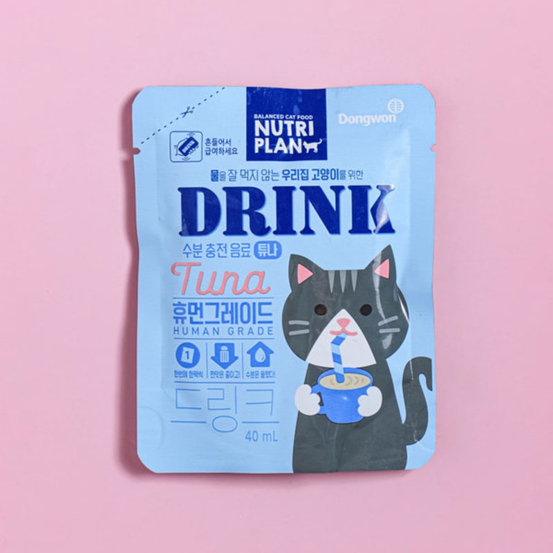 [Домашнее животное] Dongwon Nutri Plan Drink, 40 мл тунца