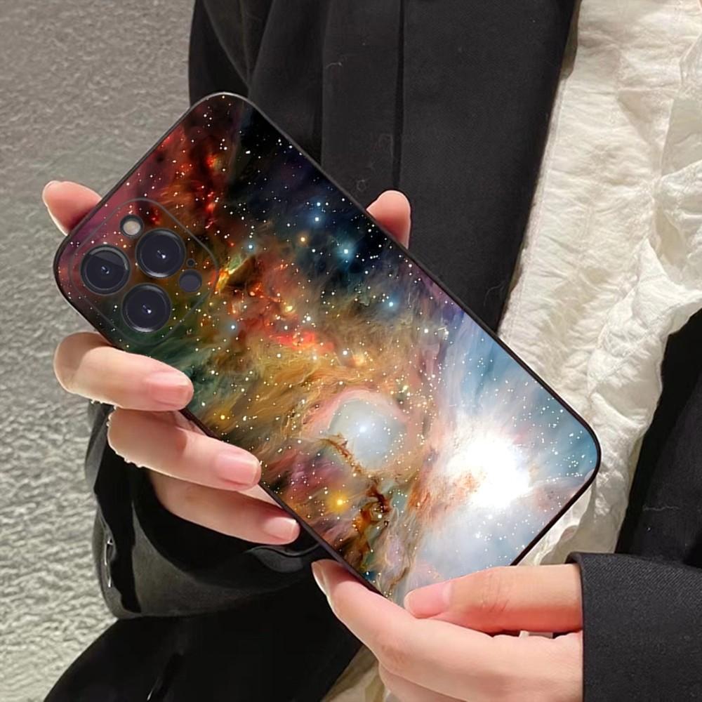 Чехол для телефона 'Космическая Вселенная Галактика' для iPhone 15 14 11 12 13 Mini Pro XS Max Чехол 6 7 8 Plus X XR SE 2020 Funda Shell