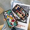Чехол для телефона с абстрактной картиной Пикассо для IPhone 17 Air 16 14 15 Pro Plus 13 12 11 Pro Max PC+TPU Задняя крышка