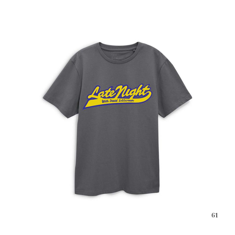 Late Night with David Letterman 1982 Vintage T-Shirt Retro TV Show Graphic Tee Unisex T-Shirt