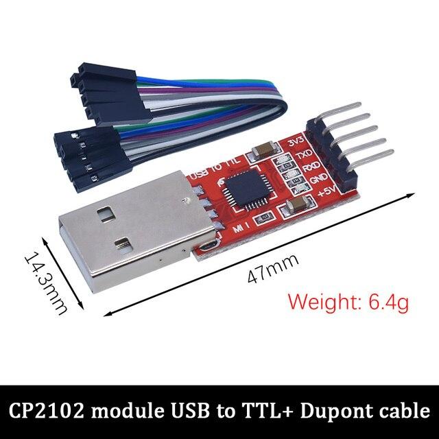 Модуль CH340 с USB на TTL. Обновление CH340G. Загрузите небольшую пластину с проволочной щеткой. Плата микроконтроллера STC. USB на последовательный порт вместо PL2303.