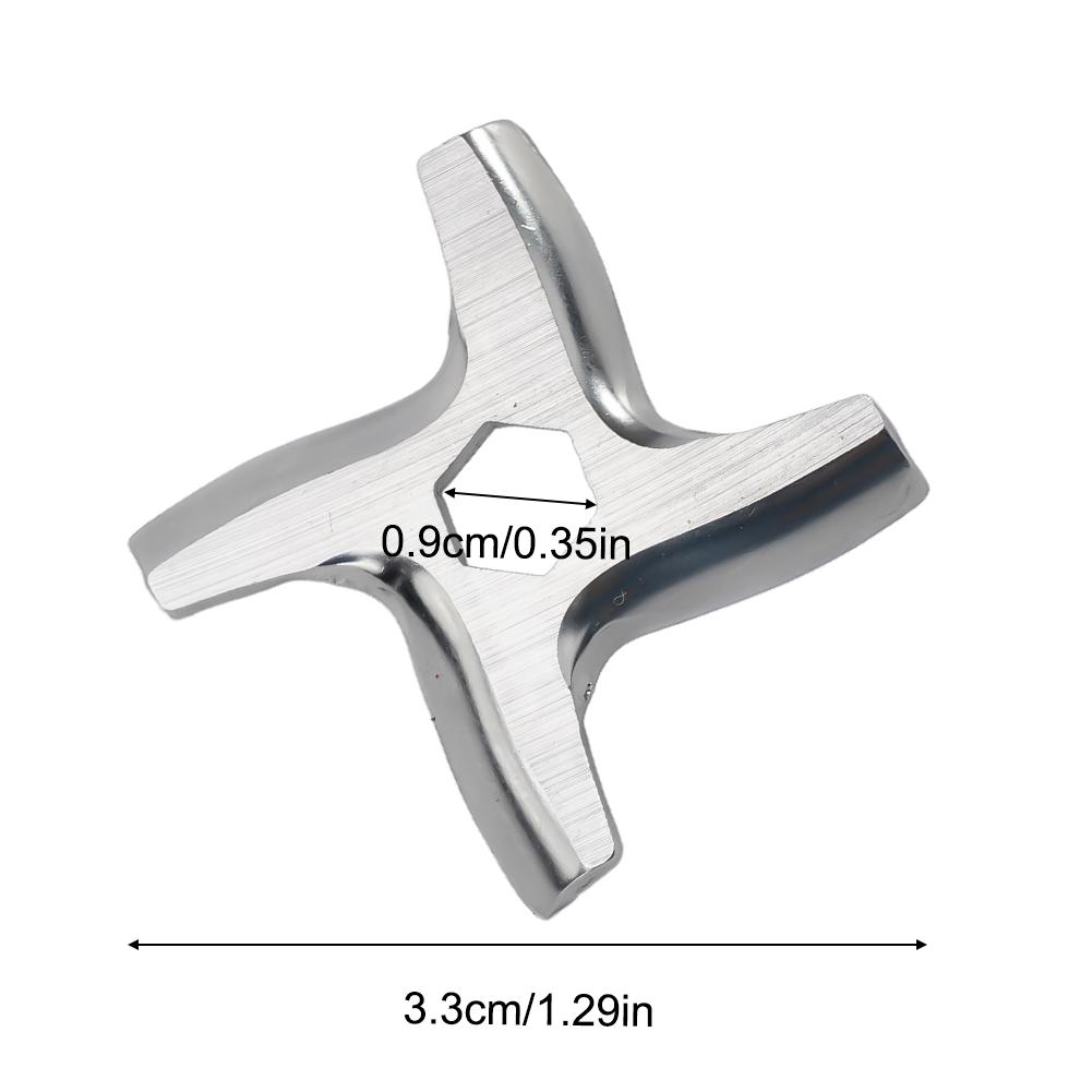 Moulinex 42 мм Крестообразные Сменные Лезвия для Мясорубки - Прочный Металл для Эффективного Измельчения