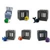 Игрушка для ныряния в бассейн, летние подводные игры, игрушка с клеткой, морское животное, для детей, на вечеринку по случаю дня рождения, в качестве подарка
