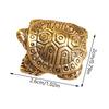 Антикварные ornaments из цельной латуни в виде черепах, скульптура животного долголетия, декоративный имитационный ornament для домашнего офиса, стола