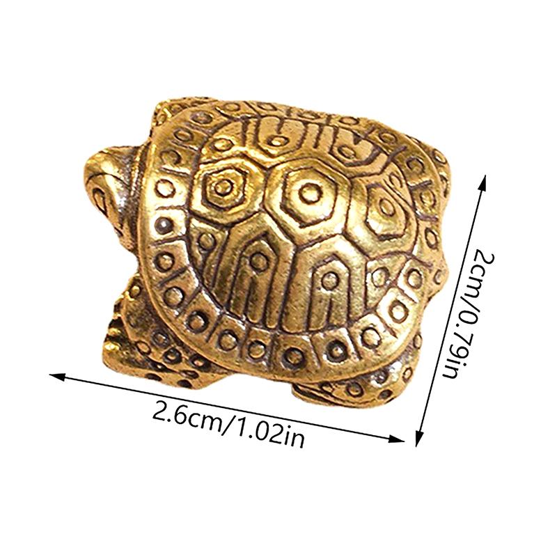 Антикварные ornaments из цельной латуни в виде черепах, скульптура животного долголетия, декоративный имитационный ornament для домашнего офиса, стола