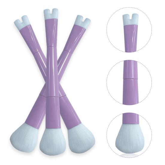 Кисть для контура носа 2 в 1, двусторонняя U-образная кисть для макияжа, скульптурирующая кисть для контура носа