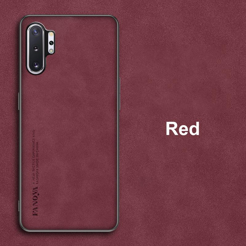 Для Samsung Galaxy Note 10 Plus Чехол Роскошный Чехол для телефона из искусственной кожи Для Samsung Note 10 Lite Задняя крышка Силиконовая Полная защита