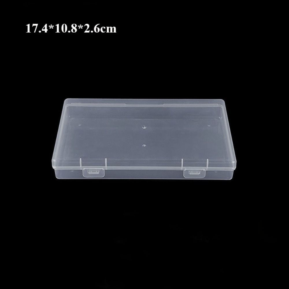 Прозрачный ящик для хранения пластиковый кейс для мелких предметов 5 размеров органайзер для электроинструментов держатель