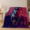 26 Style Anuel AA  Hip Hop Rapper Singer Flannel Blanket,Warm and Cozy Soft Throw Blanket for Home Bedroom Bed Sofa Cover Kid