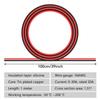 2 м 16 AWG м удлинительный кабель 2pin используется для 12 В 24 В светодиодной ленты ленточного соединения электрического провода высокой термостойкости луженый